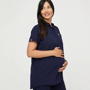 Figs Kitale Maternity Scrub Top